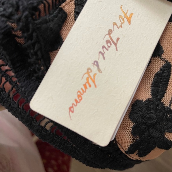 NWT FOR LOVE AND LEMONS Temecula Set Skirt Top L - Picture 11 of 16